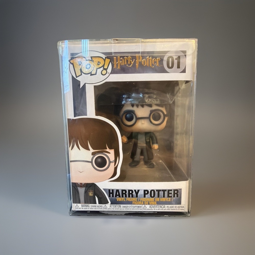 Funko Pop Vinyl Harry Potter #1 Figure 5858 Movies Series 1 Protective Case